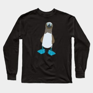 Blue Boobie Long Sleeve T-Shirt